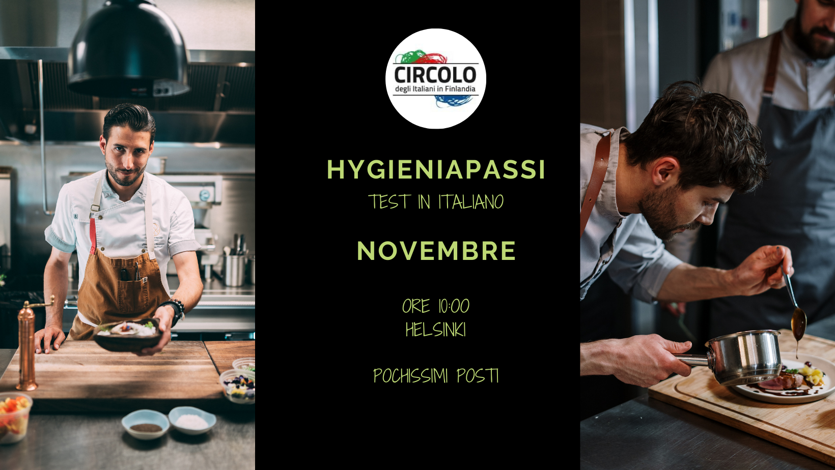 Hygieniapassi test in italiano, 6 novembre