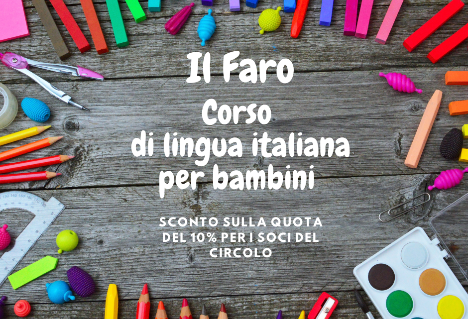 Il Faro – Corso di lingua e cultura italiana per bambini in età prescolare e scolare