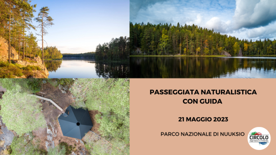Passeggiata naturalistica a Nuuksio, domenica 21 maggio 2023